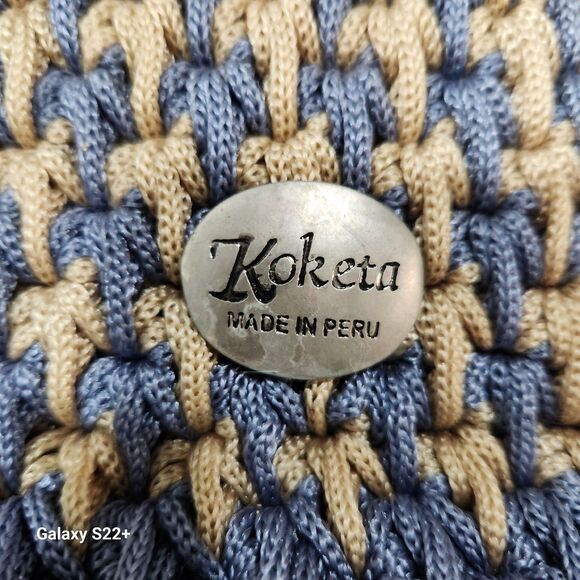 Cossa Bella Crochet Handbag Koketa Boho Cottagecore Peasant Retro Artsy Vintage - Picture 7 of 7